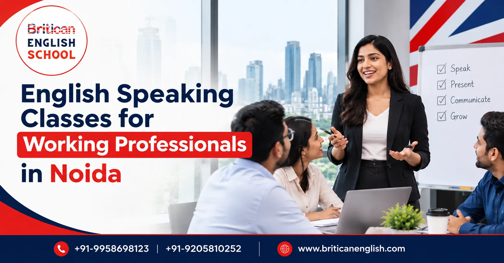 English Speaking Classes for Working Professionals in Noida: Improve Workplace Communication