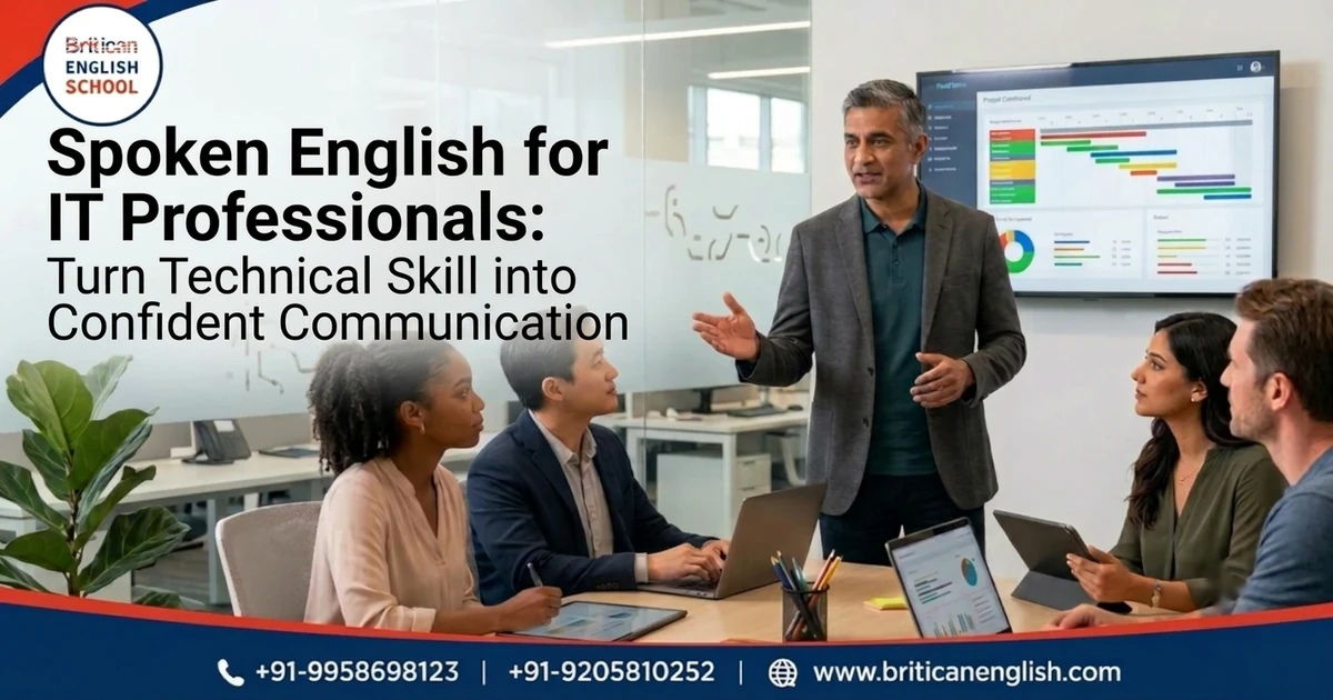 learn spoken english for IT professionals in Noida